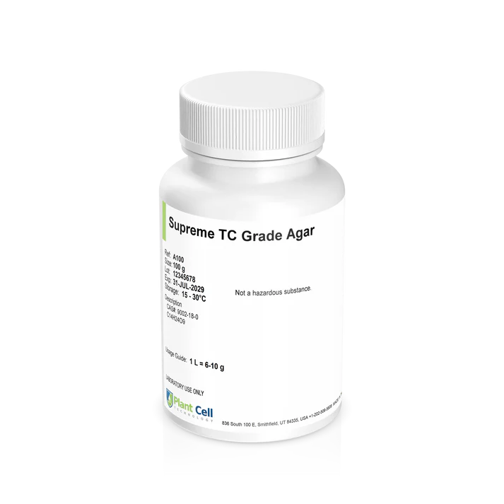 [PCT-PCTA100] Supreme Plant Tissue Culture Grade Agar